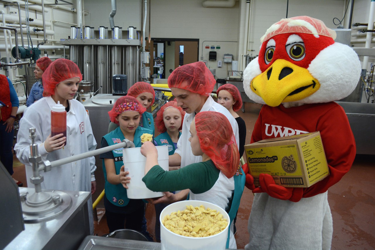 Girl Scouts at UWRF